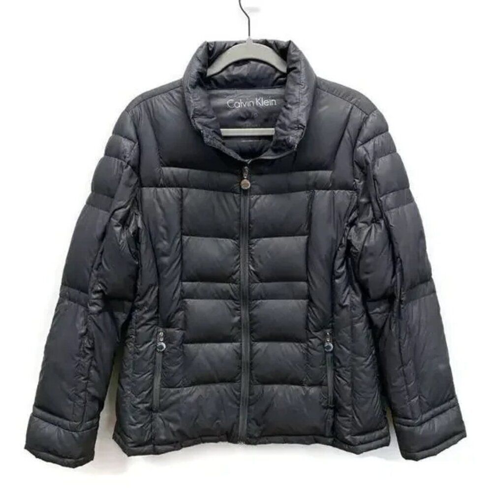 ✨CALVIN KLEIN✨ Premium Down Packable Puffer Jacket - [Medium, Black]
